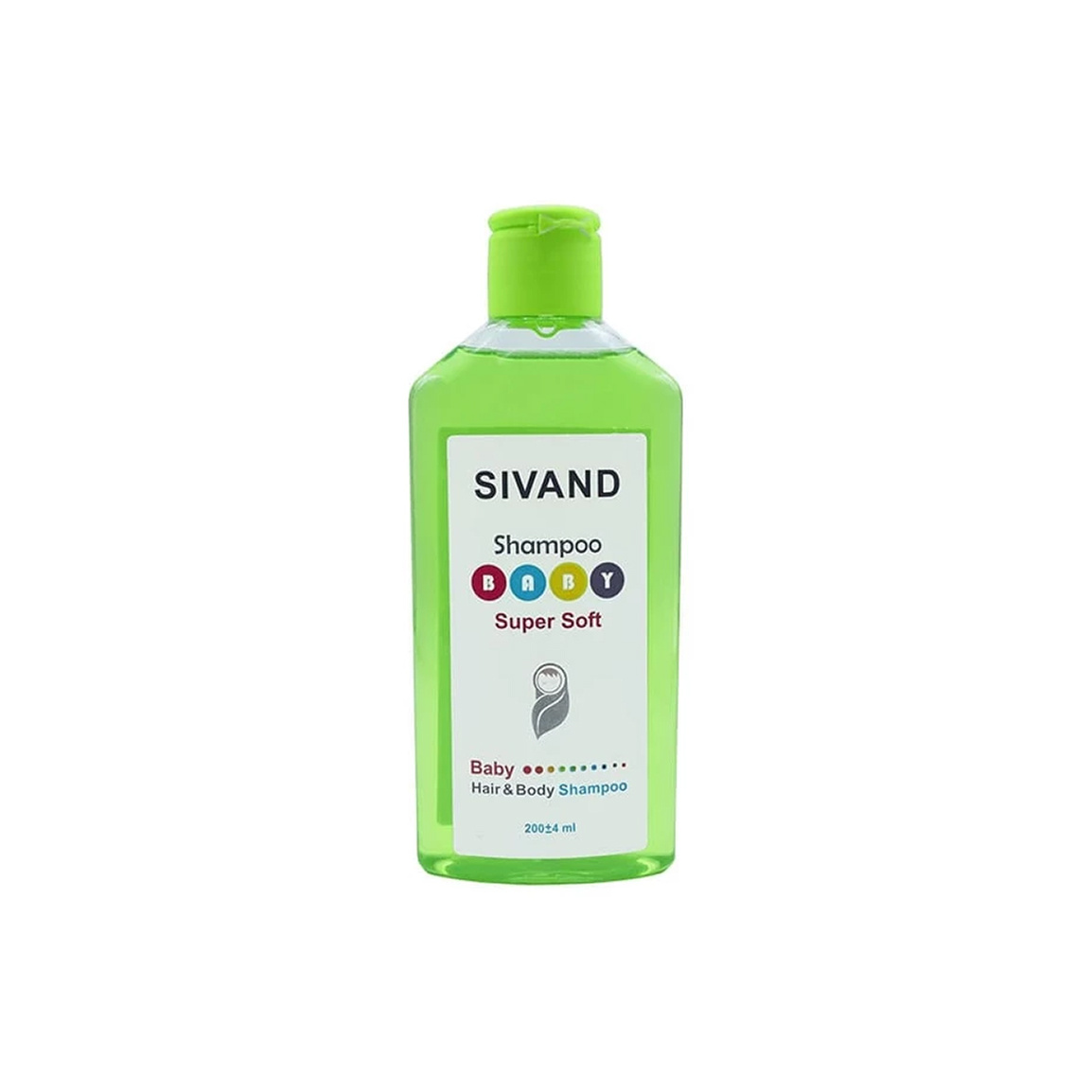 شامپو سر و بدن گلیسیرین کودک 200 میلی لیتر Sivand Hair And Body Baby Shampoo Glycerin 200ml