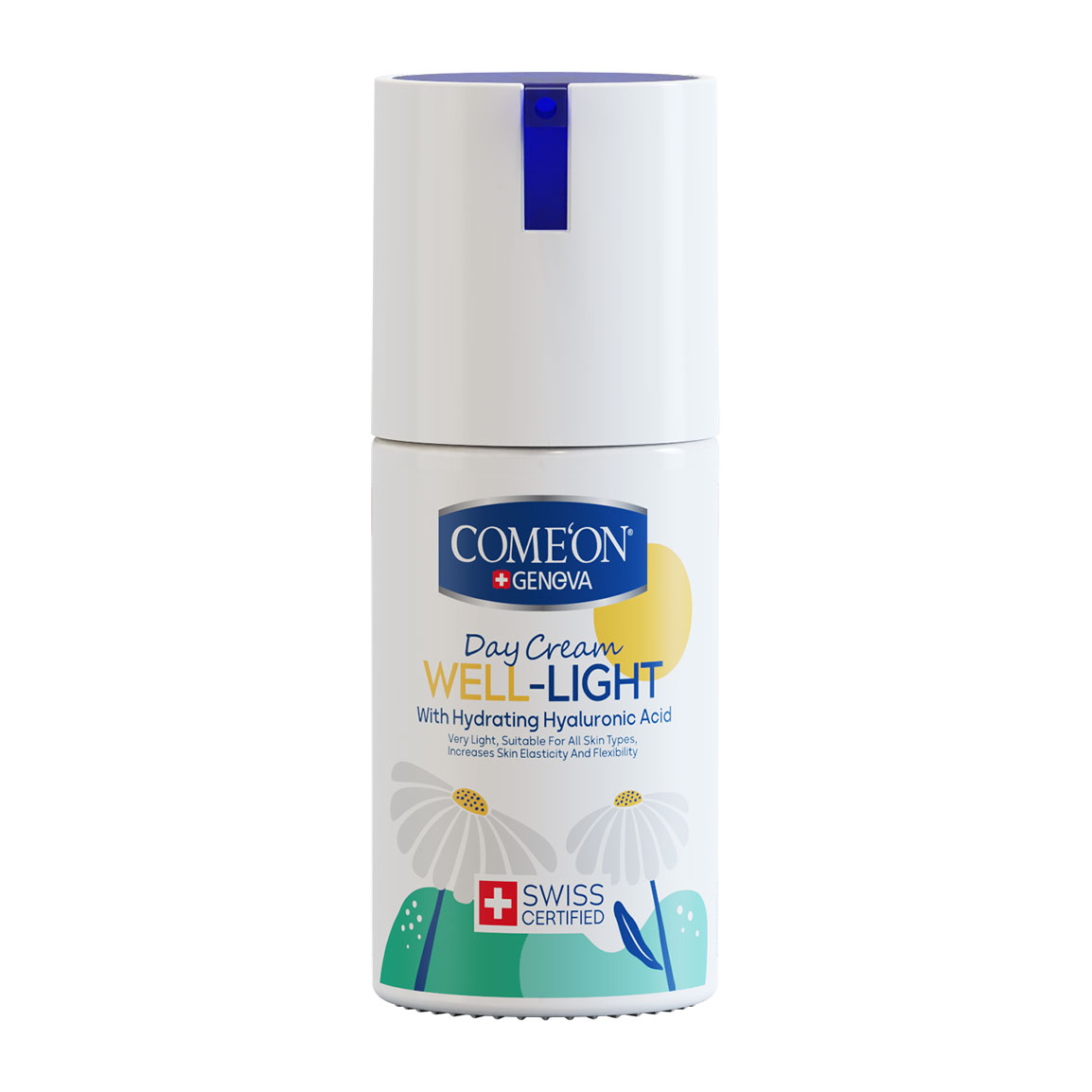 کرم روز آبرسان حجم 100 میلی لیتر Comeon Well Light Day Cream 100 ml