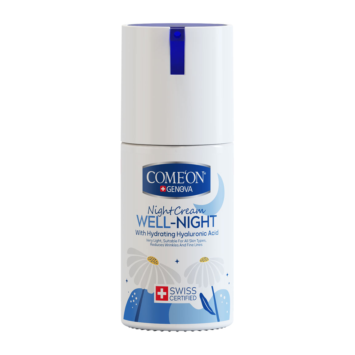کرم شب آبرسان حجم 100 میلی لیتر Comeon Well Night Night Cream 100 ml