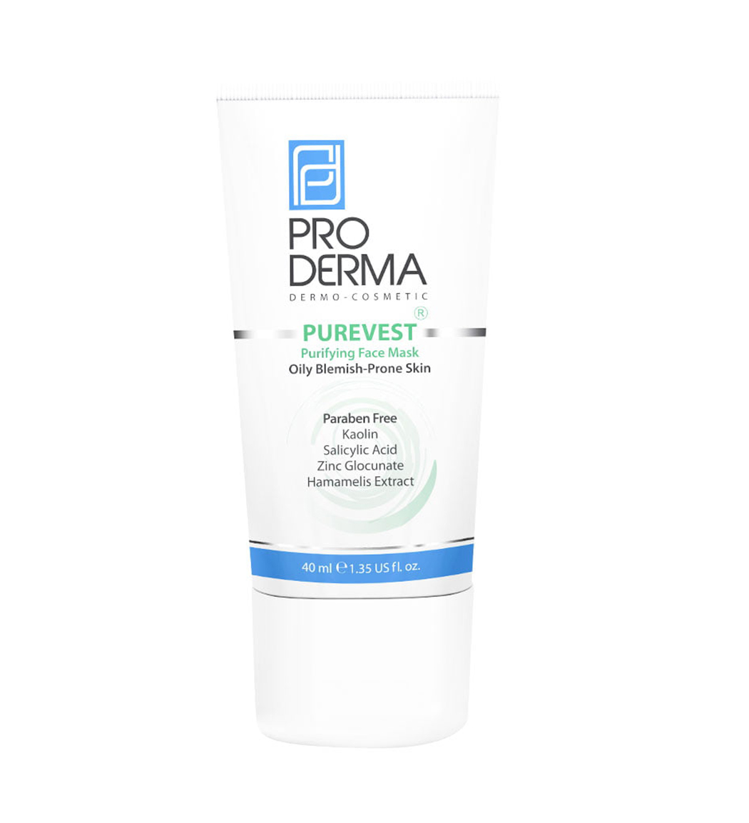 ماسک پاکسازی کننده پوست صورت 40 میل Proderma Purifying Face Mask 40ml