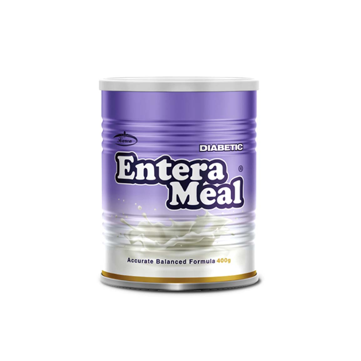 پودر پروتئین مدل Entra Meal با طعم وانیل  و موز مناسب افراد دیابتی وزن 400 گرم