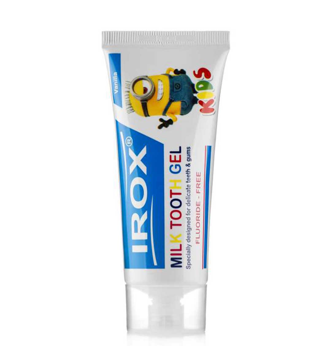 ژل دندان شیری کودک Irox Milk Gel Toothpaste