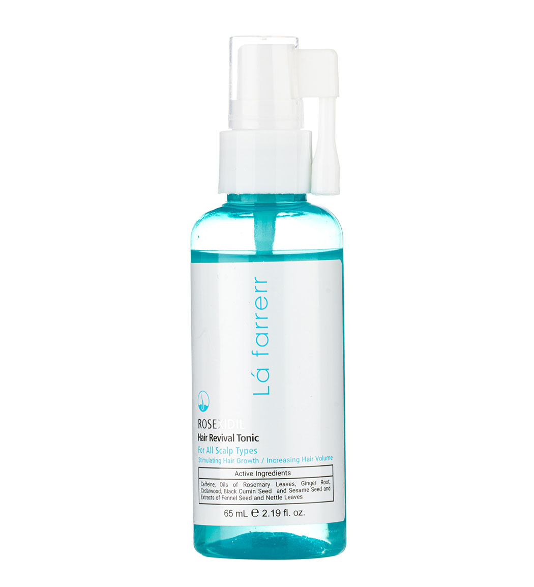 تونیک محرک رشد مو رزکسیدیل 65میل Lafarrerr Hair Revival Tonic Rosexidil 65ml