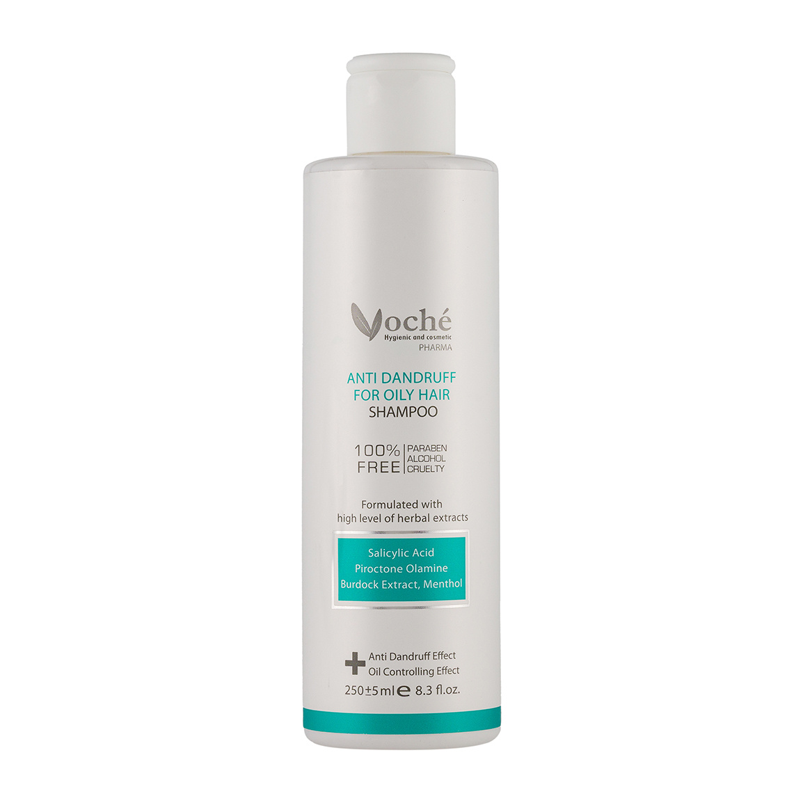 شامپو ضد شوره مناسب موی چرب 250میل Voche Anti Dandruff For Oily Hair Shampoo 250ml