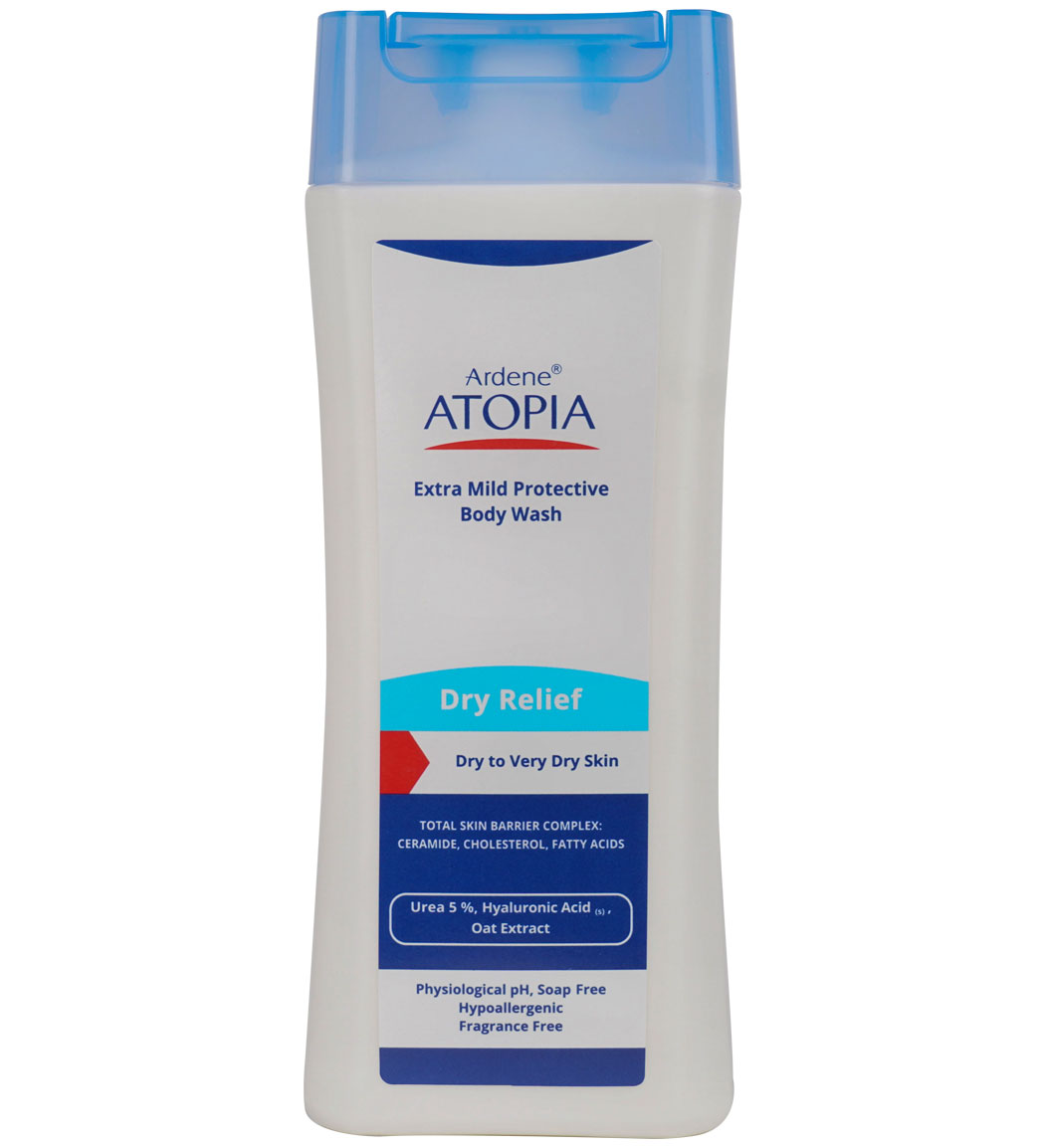 لوسیون شوینده بدن اوره 5% مدل Dry Relief  اتوپیا