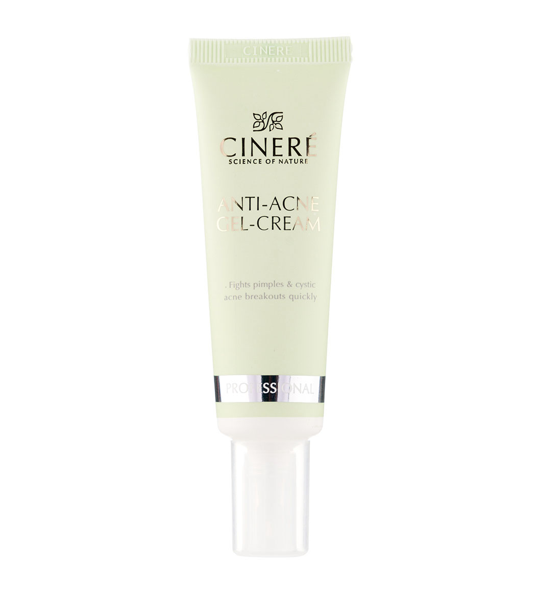 ژل کرم مناسب پوست مستعد جوش cinere anti acne gel