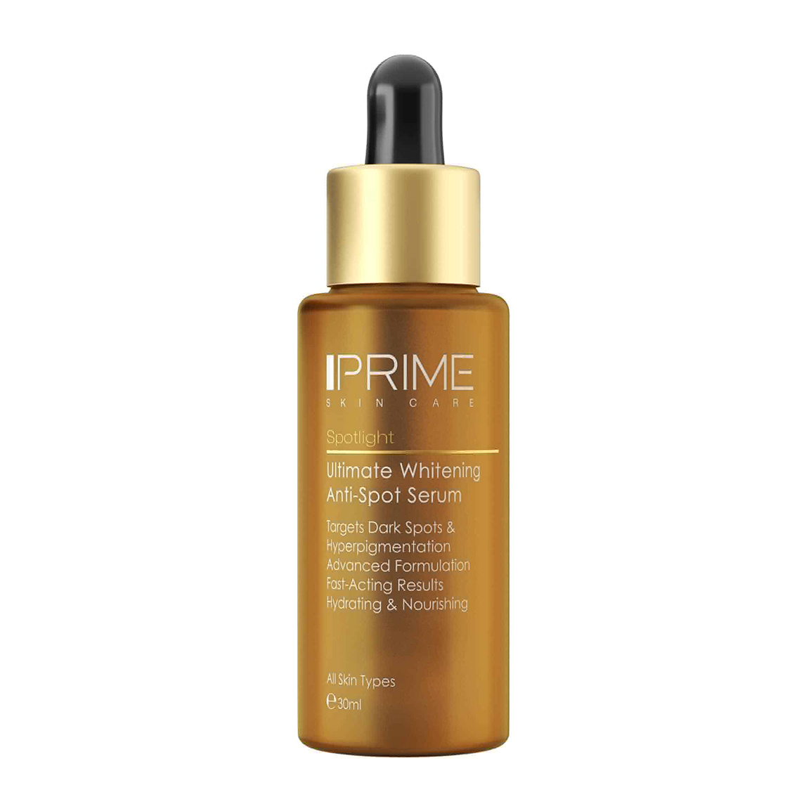 سرم روشن کننده پوست مدل Anti-Spot حجم 30 میلی لیتر Prime Ultimate Whitening Anti Spot Serum 30ml