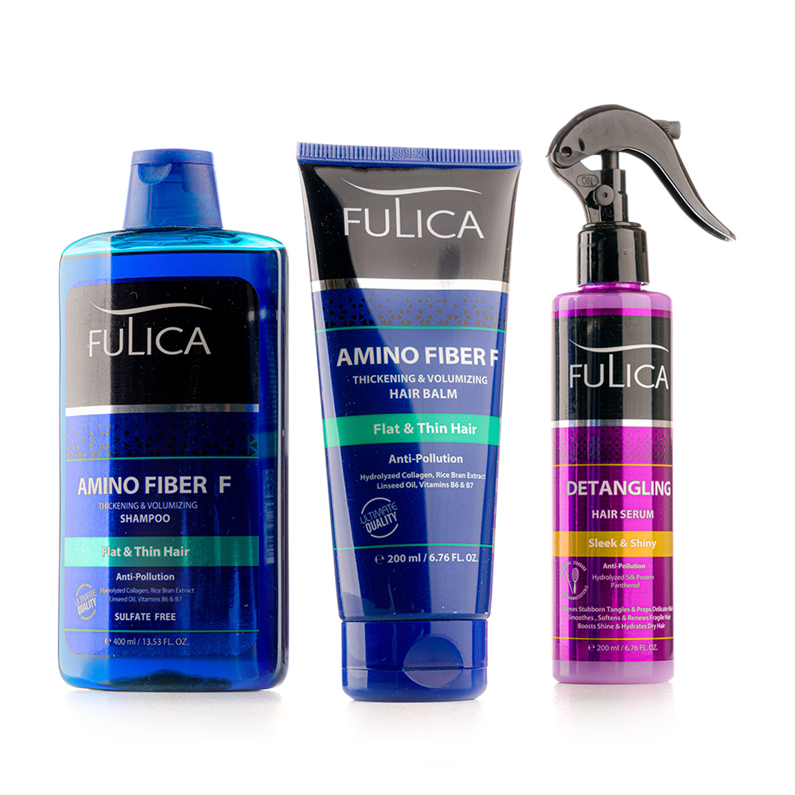 پک مراقبت مو Amino Fiber F Fulica Amino Fiber F Hair Care Pack