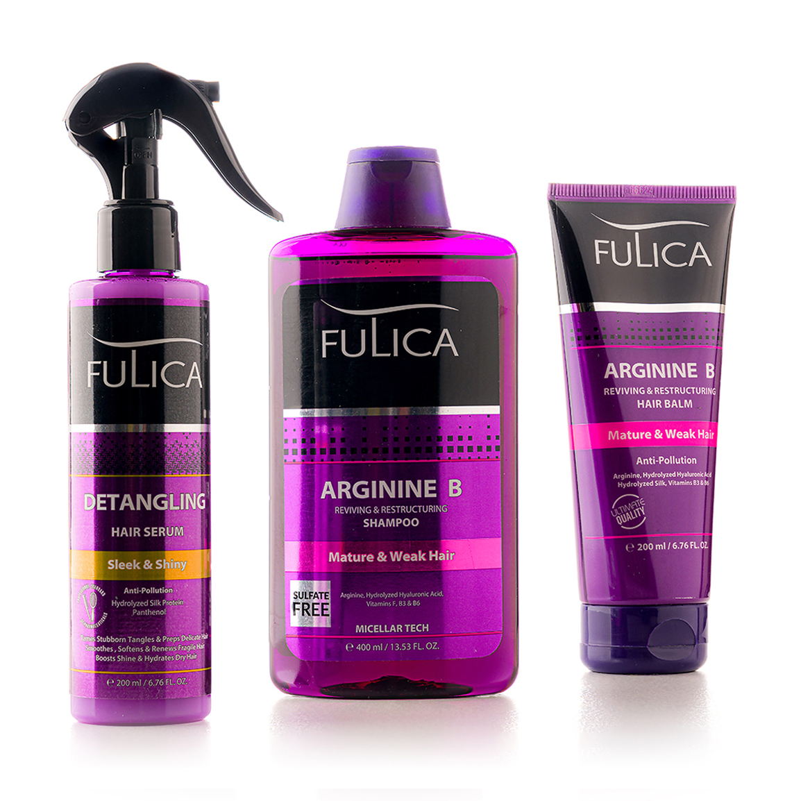 پک مراقبت مو Argenine B Fulica Argenine B Hair Care Pack