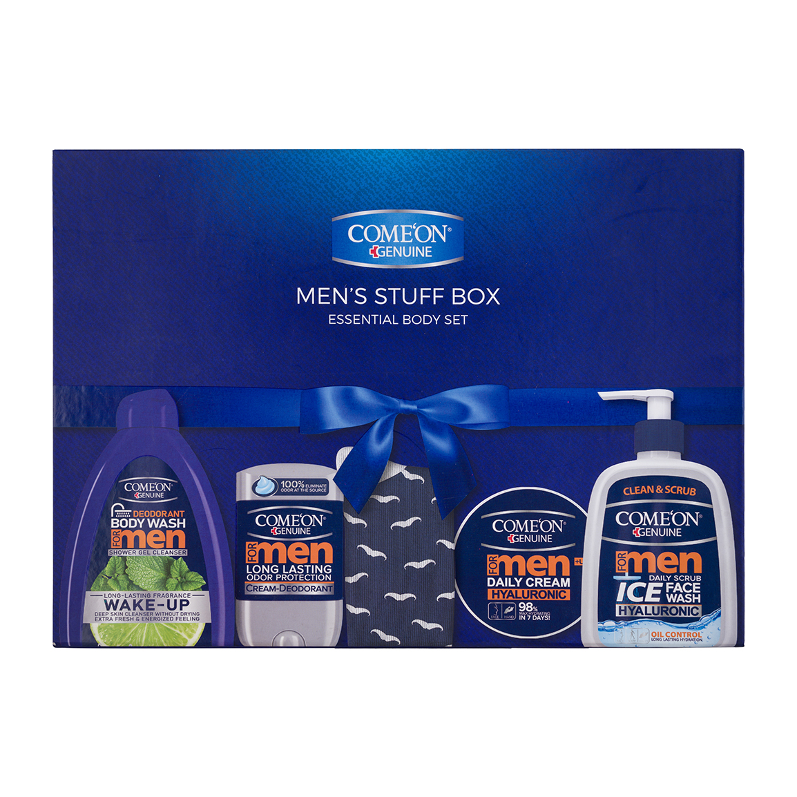 پک هدیه مراقبت بدن آقایان Comenon Stuff Box Men Essential Body Set