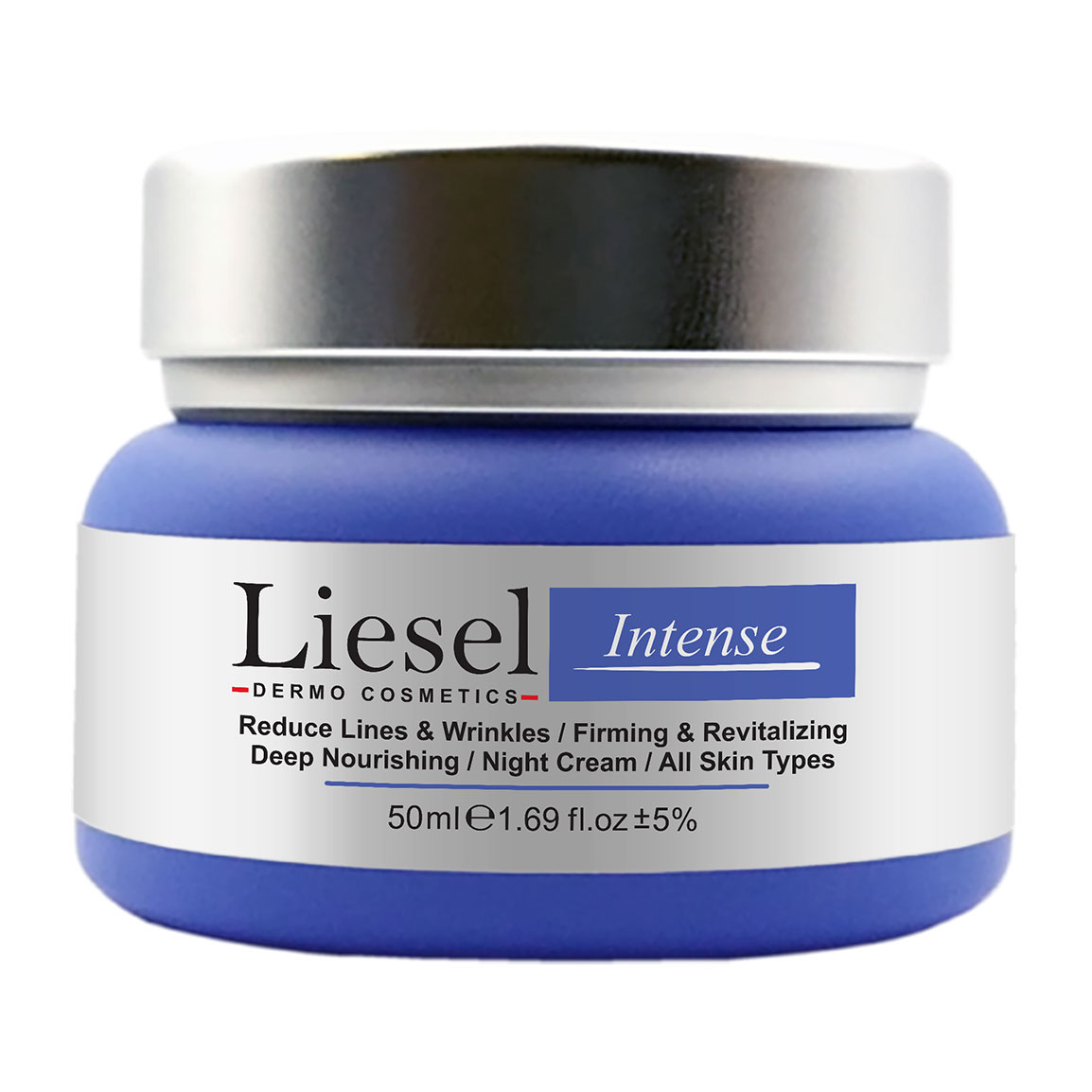 کرم شب ضد چروک مدل Intense حجم 50میل Liesel Intense Night Cream Anti Wrinkle 50ml