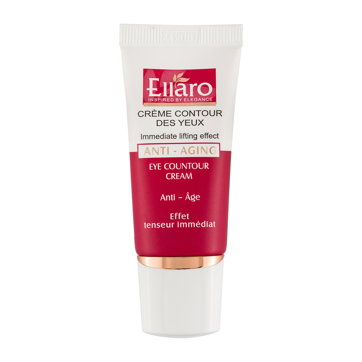 کرم دور چشم ضد چروک با خاصیت لیفتینگ ELLARO EYE CONTOUR ANTI AGING CREAM
