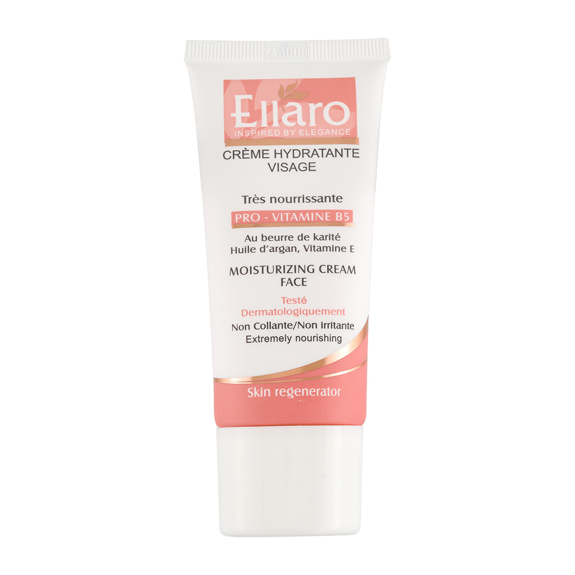 کرم مرطوب کننده مغذی حاوی پرو ویتامین ELLARO MOISTURIZING CREAM FACE