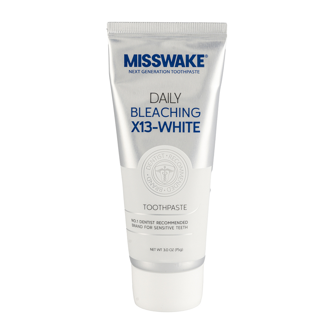 خمیر دندان سفیدکننده روزانه Bleaching حجم 75 میلی لیتر Misswake Daily Bleaching Toothpaste 75 ml