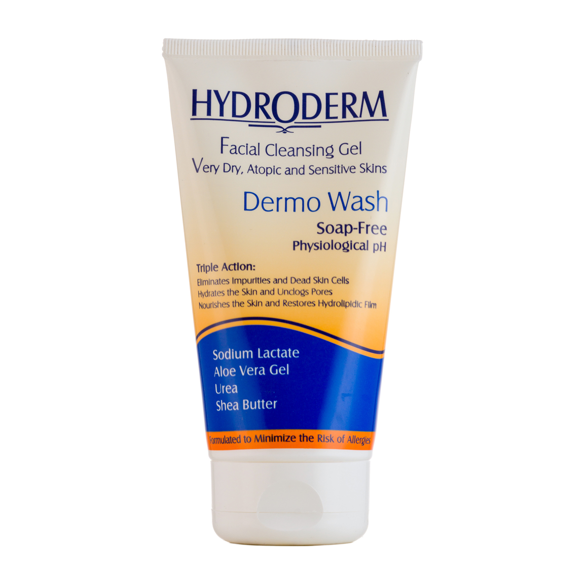 ژل شستشو صورت پوست خشک hydroderm dermo wash