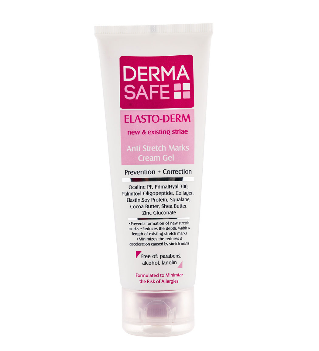 کرم ژل ضد ترک بدن 75میل Derma Safe Anti Stretch Marks Cream Gel 75ml