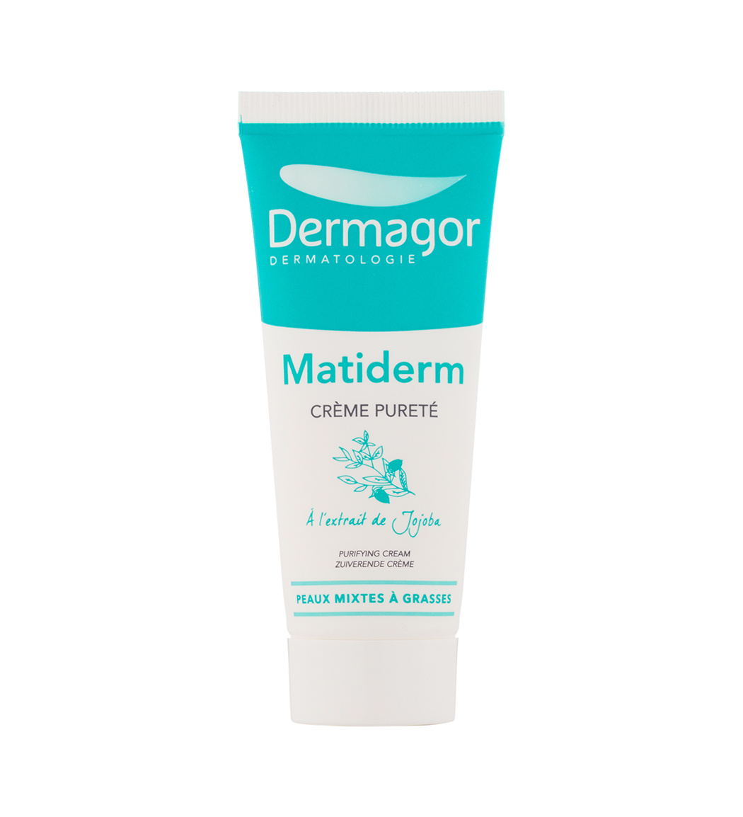 کرم مرطوب و مات کننده پوست متیدرم Dermagor Matiderm Matifying Seboregulating Care Cream 40ml