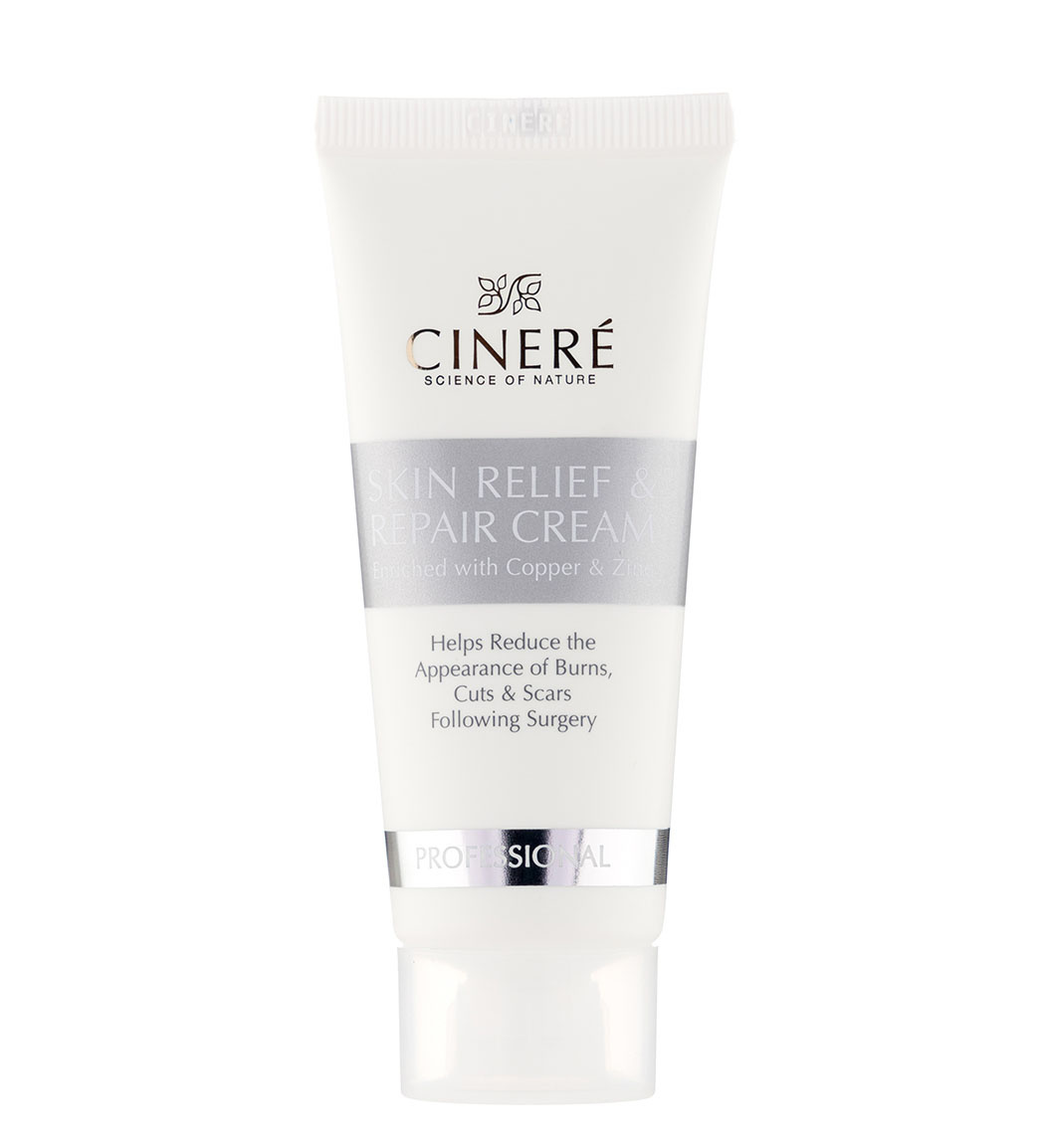 کرم ترمیم کننده پوست cinere skin relief and repair cream
