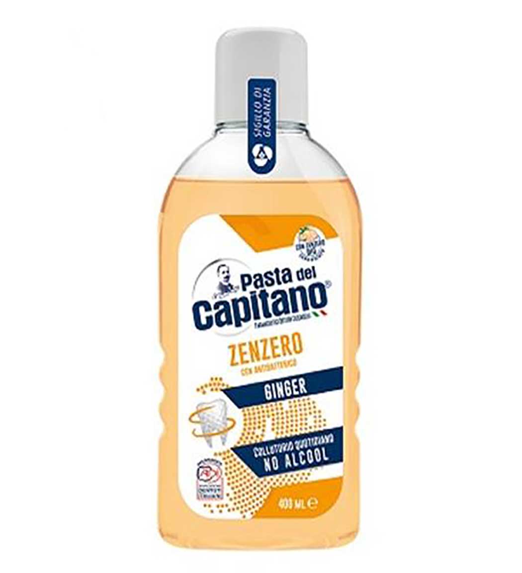 دهان شویه زنجبیلی 400میل Pasta Del Capitano Ginger Mouthwash 400 ml