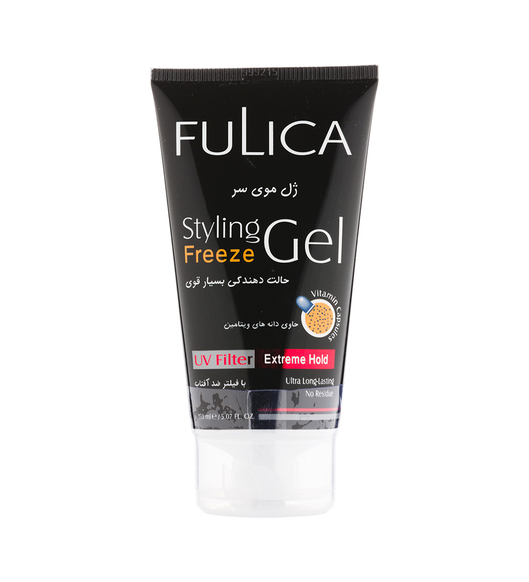 ژل مو حالت دهنده بسیار قوی fulica extreme hold styling gel