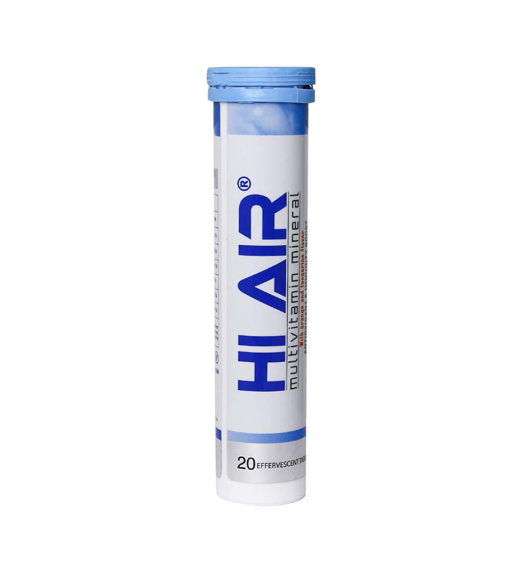 قرص جوشان مولتی ویتامین مدل Hi Air بسته 20 عددی